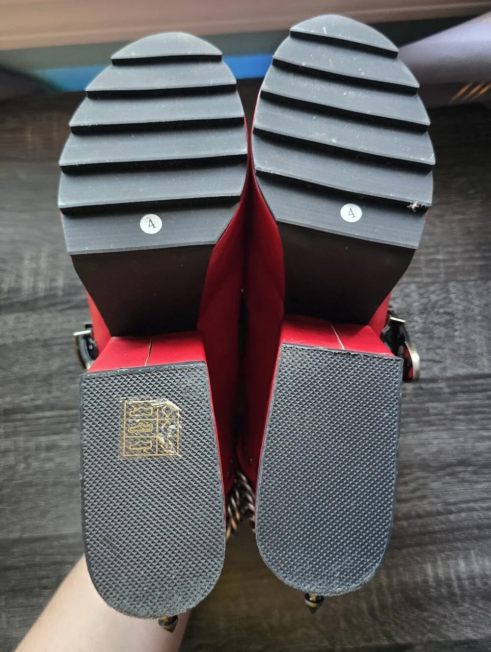 Lamoda Love Bleeds Platform Mary Janes